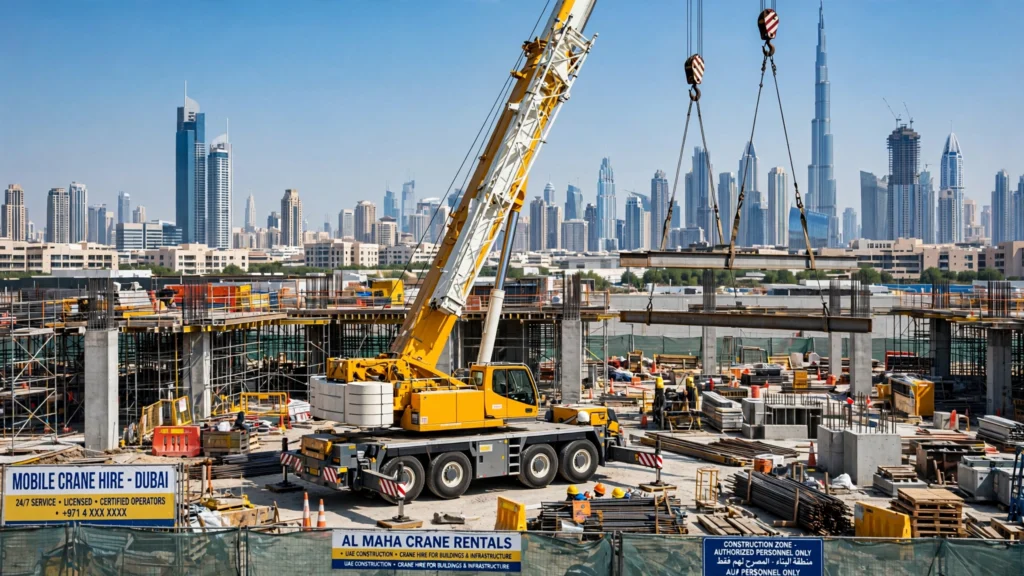 Mobile Crane for Construction